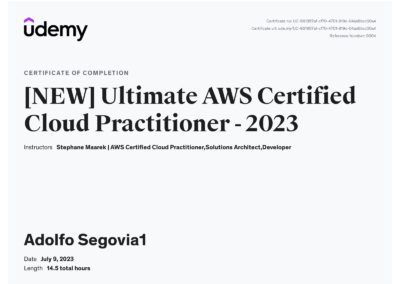 Amazon Cloud Certificate